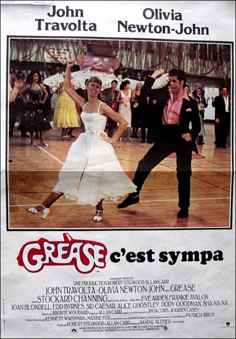 Grease French poster