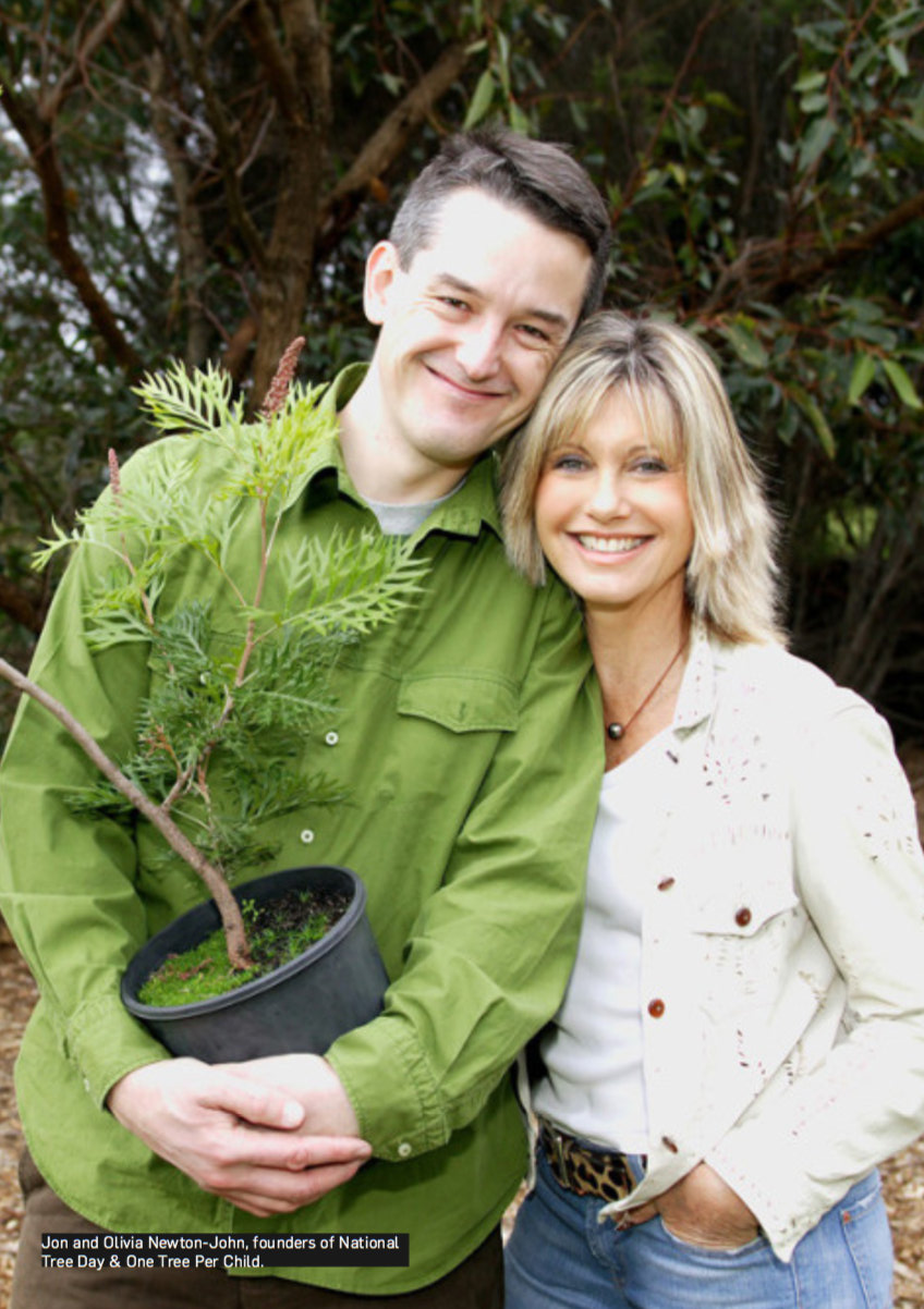Jon Dee and Olivia plant trees - IQ