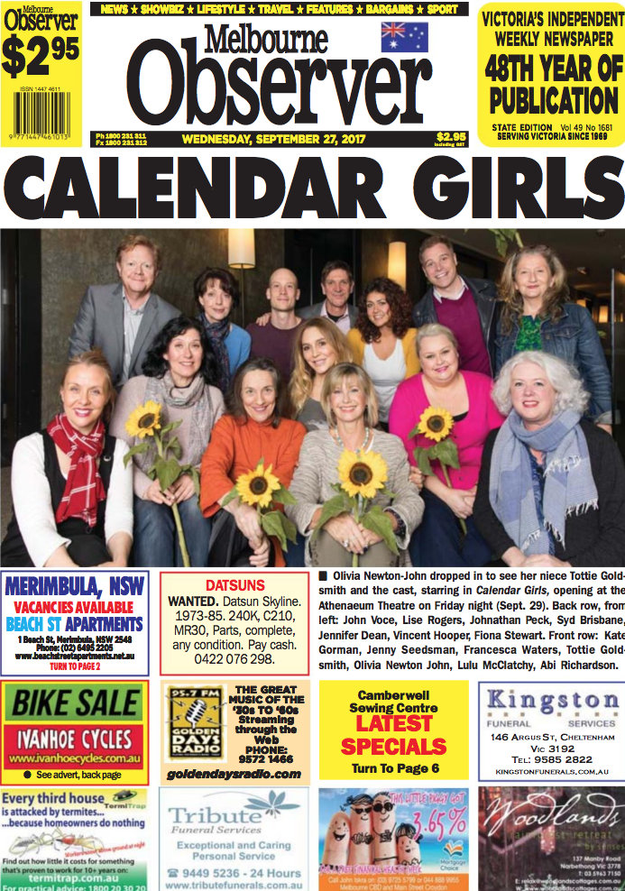 Calendar Girls - Melbourne Observer