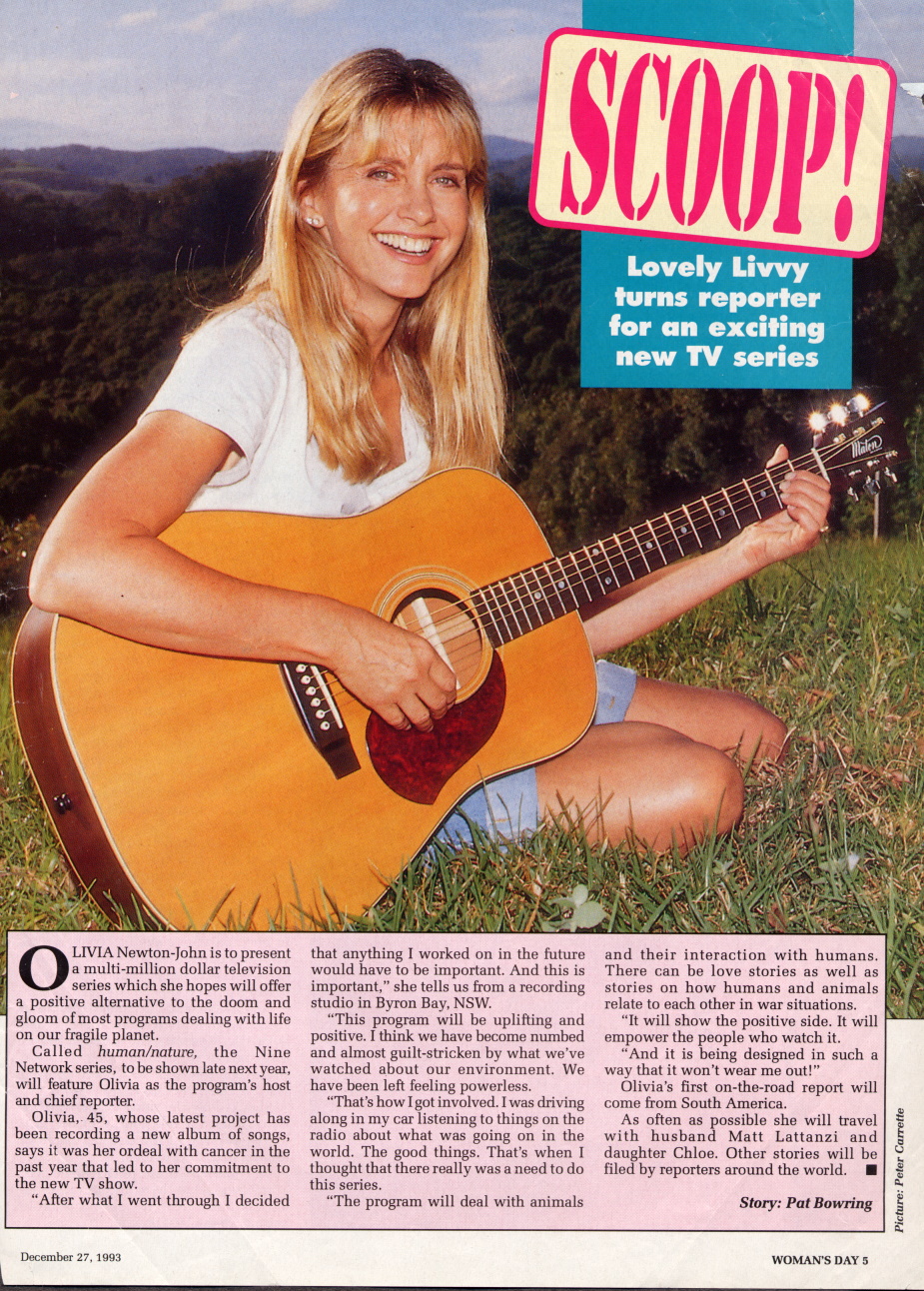 Scoop Lovely Livvy turns reporter - Woman's Day