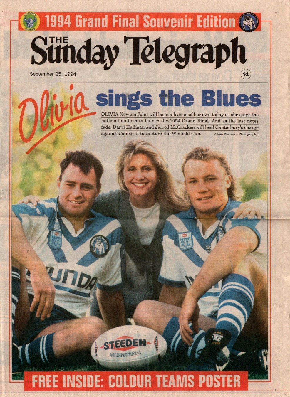 Olivia Sings The Blues - Sunday Telegraph