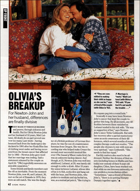 Olivia's Breakup - People