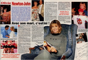 Olivia Newton-John magazine article
