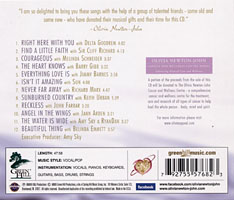 A Celebration In Song Green Hill 2011 edition back cover
