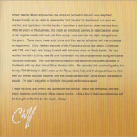 Cliff With Strings CD inside