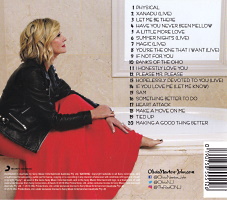 Olivia Newton-John Hopelessly Devoted The Hits CD back cover