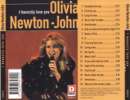 Olivia Newton-John I Honestly Love You back cover CD