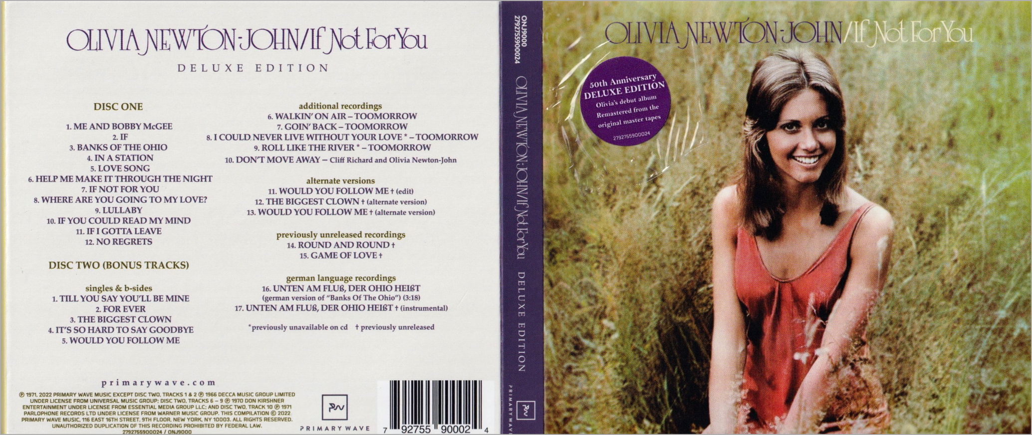 Olivia Newton John Music Albums Olivia Newton John If Not
