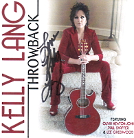 Kelly Lang Throwback with ONJ CD cover