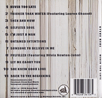 Steve Real Never Too Late CD with ONJ back cover