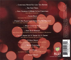 2001 release Christmas Collection back cover