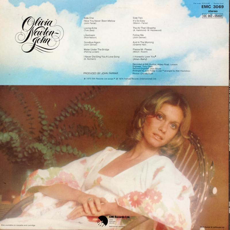 Olivia Newton John Music Albums Have You Never Been Mellow