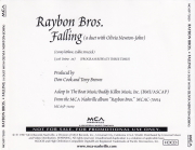 Falling duet with The Raybon Bros promo CD