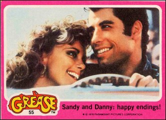 Image result for grease cards