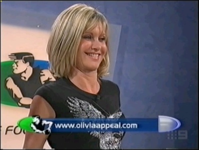 Olivia Newton-John Footy Show 2005
