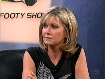 Olivia Newton-John Footy Show 2005