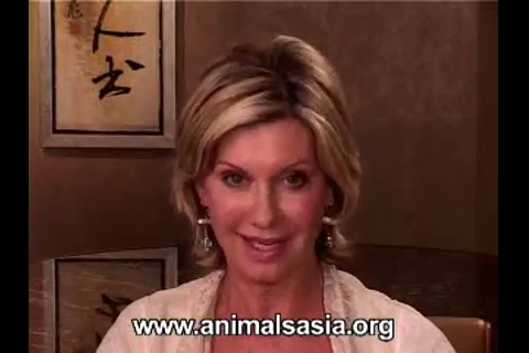 Olivia Newton-John Animal Asia appeal 2007 