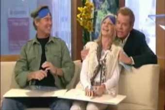 Olivia Newton-John and John Easterling on The Mike and Juliet Morning Show 2009