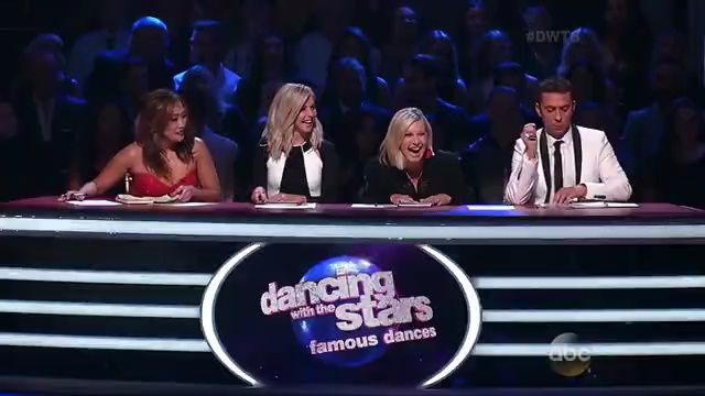 Olivia Newton-John on Dancing With The Stars 2015