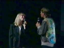 Olivia Newton-John with John Denver 1991