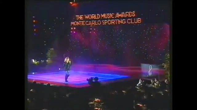 Olivia Newton-John at World Music Awards 1992