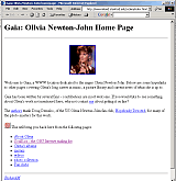 This was what the first ONJ website on the net looked like