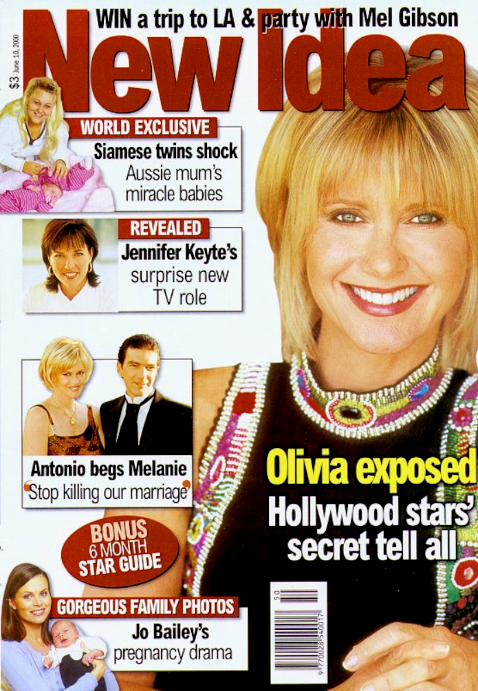 Olivia Exposed, Hollywood Stars' Secrets tell all - New Idea