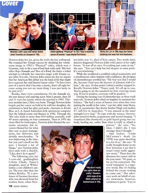 Olivia's Triumph - People magazine