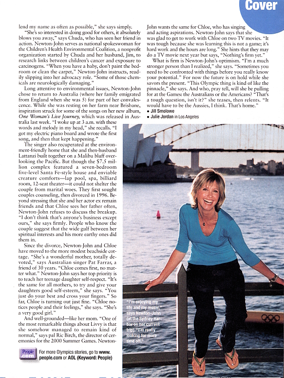 Olivia's Triumph - People magazine