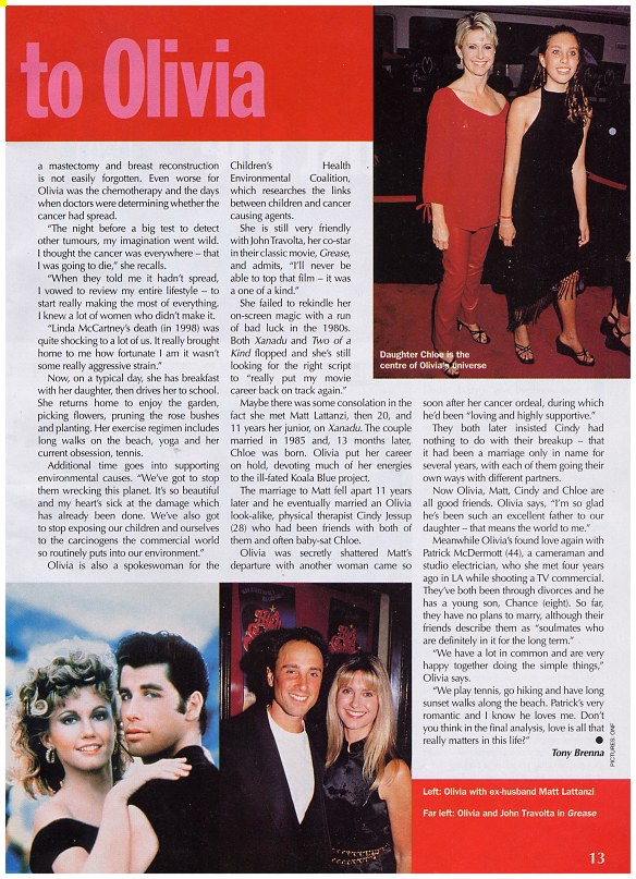 Hopelessly Devoted to Olivia - Women's Weekly
