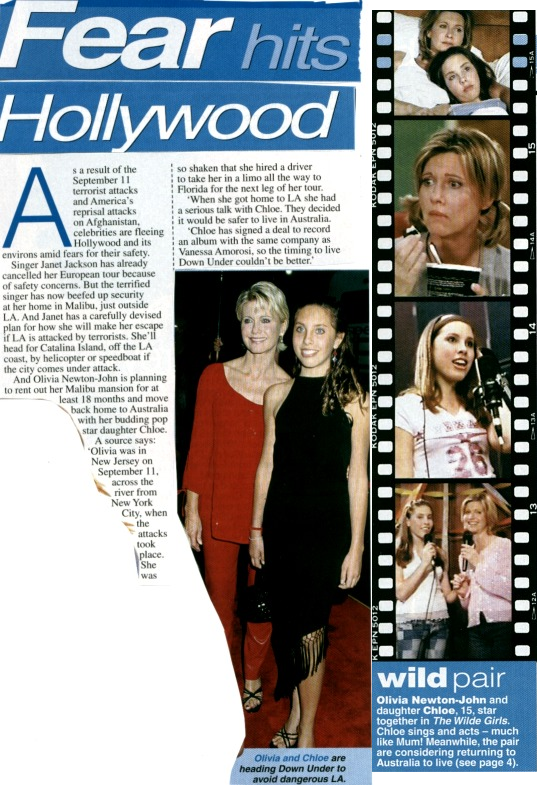 Fear Hits Hollywood - New Idea