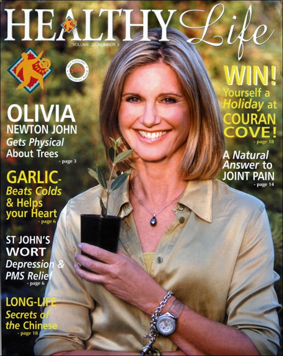 Olivia gets physical about trees - Healthy Life