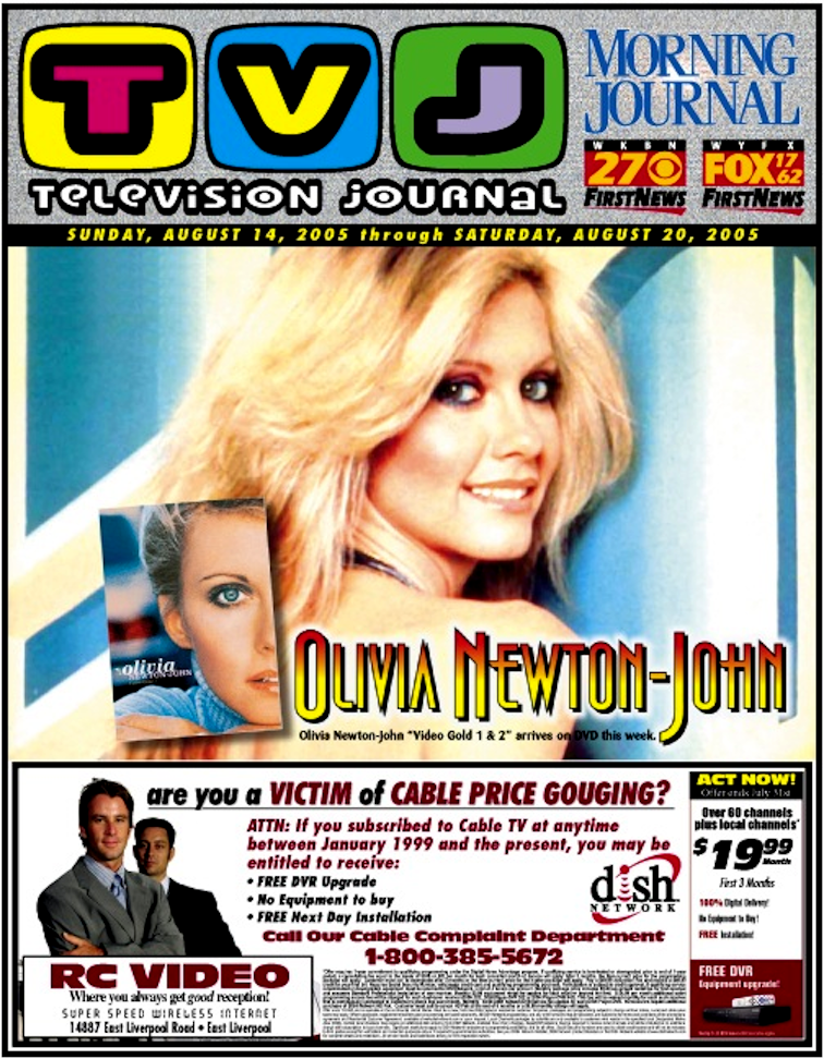 Video Gold 1 and 2 advert - Morning Journal