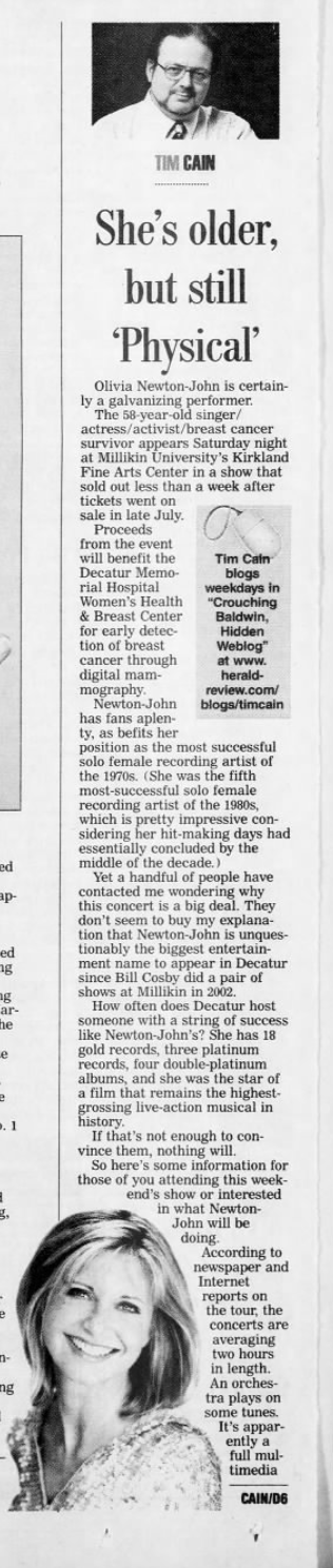 She's older but still physical - Herald and Review