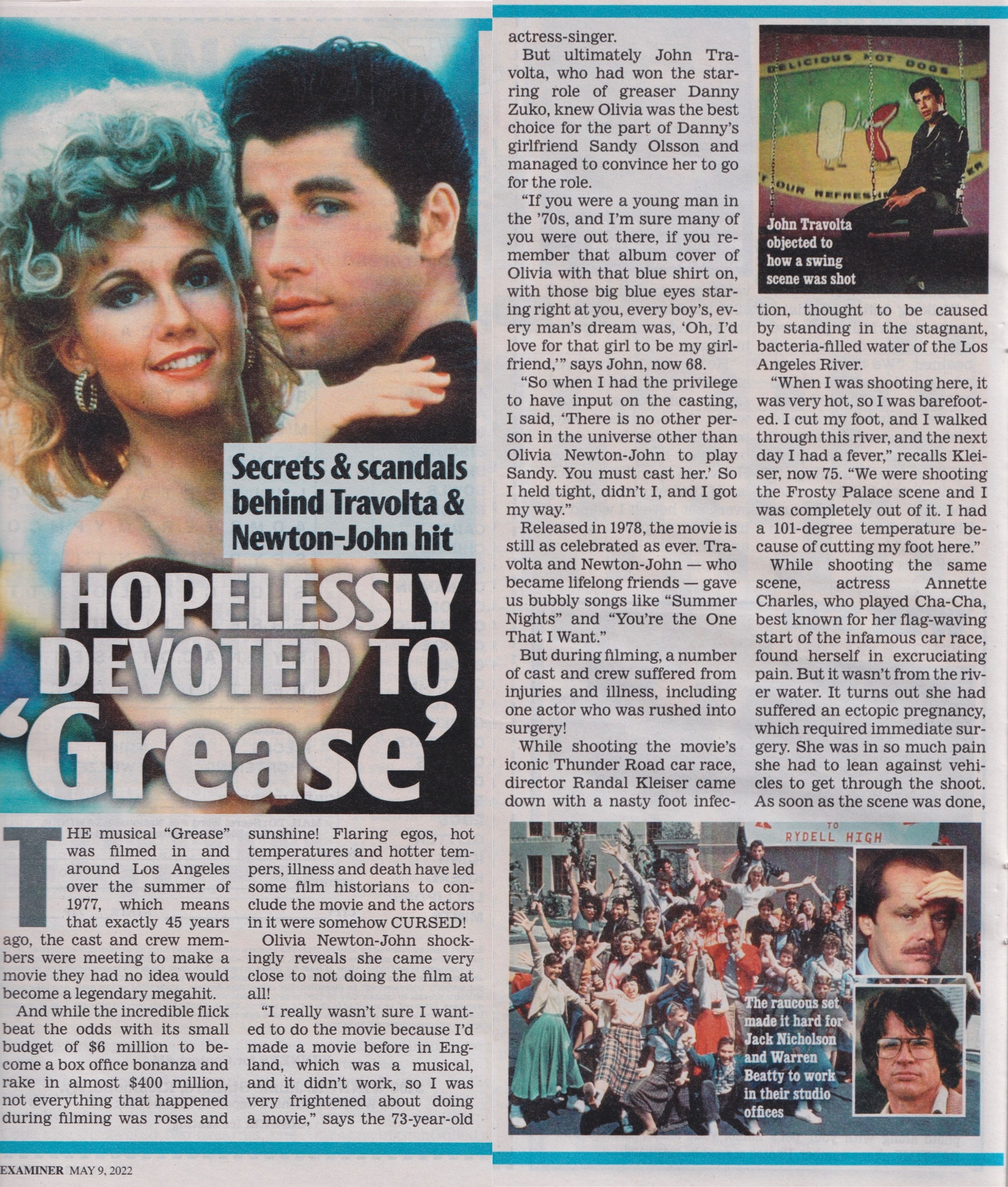 Grease Secrets and Scandals