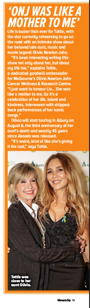 ONJ Was Like A Mother To Me - Woman's Day