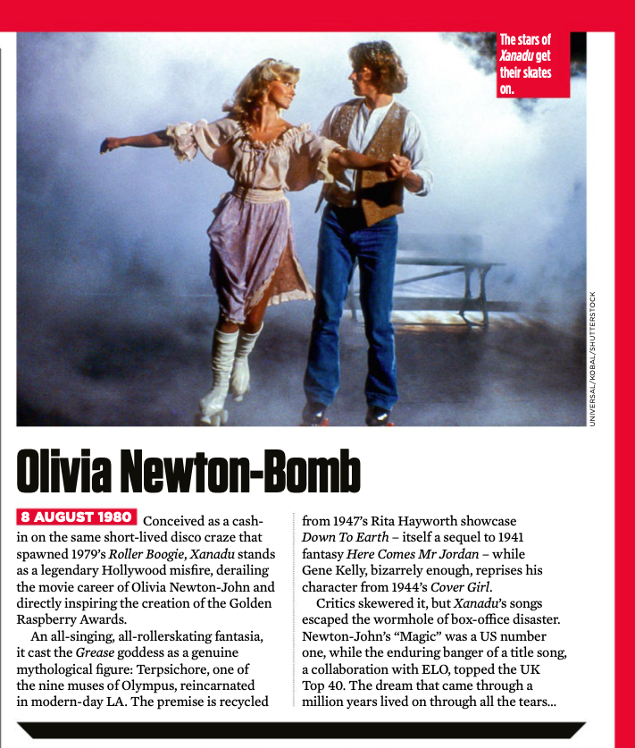 Olivia Newton Bomb in Xanadu - SFX