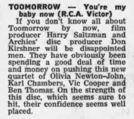 You're My Baby Now review - The Eastern Evening News