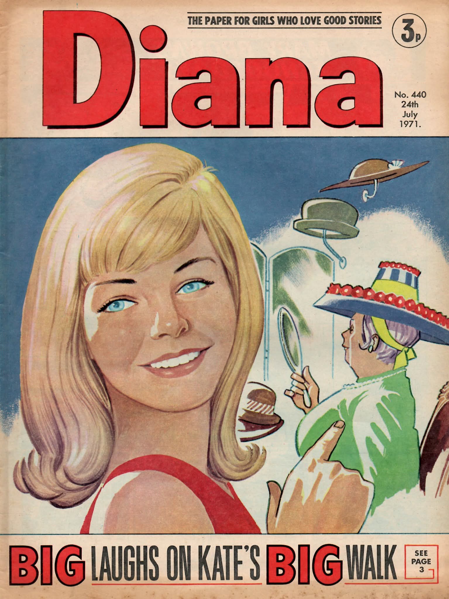 Diana Has A Fashion Chat With Olivia Newton-John - Diana