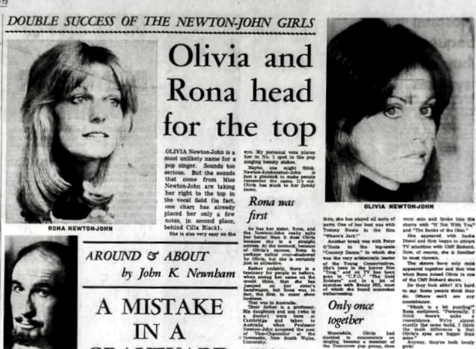 Olivia and Rona head for the top - Norwich Evening News