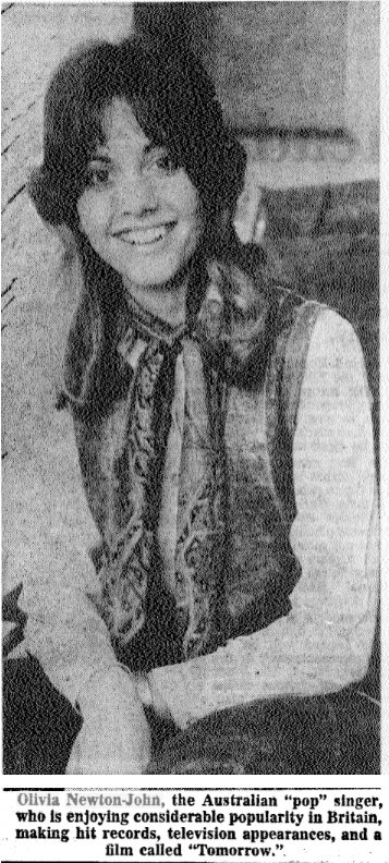 Olivia enjoying considerable popularity in Britain - New Zealand Press Agency