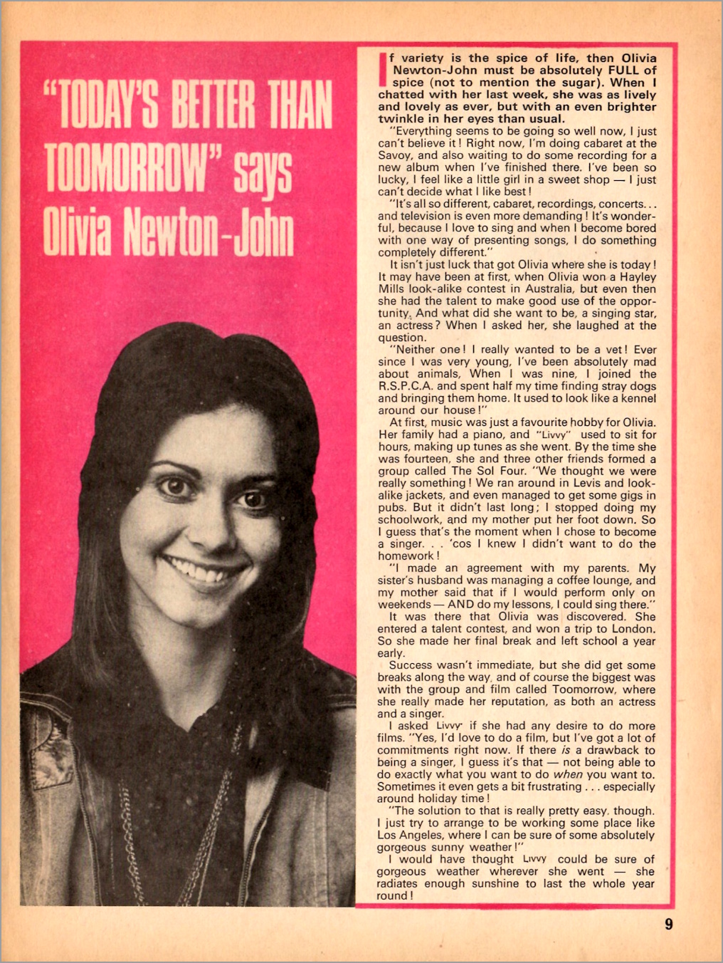 Today's Better Than Toomorrow - Mickie Songbook issue 15