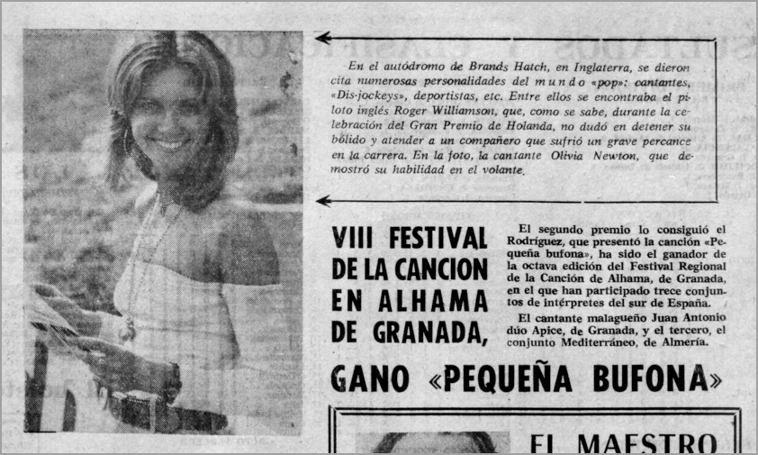 Olivia at Brands Hatch - 7 Fechas