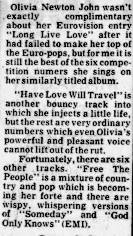 Long Live Love album review - Evening Post