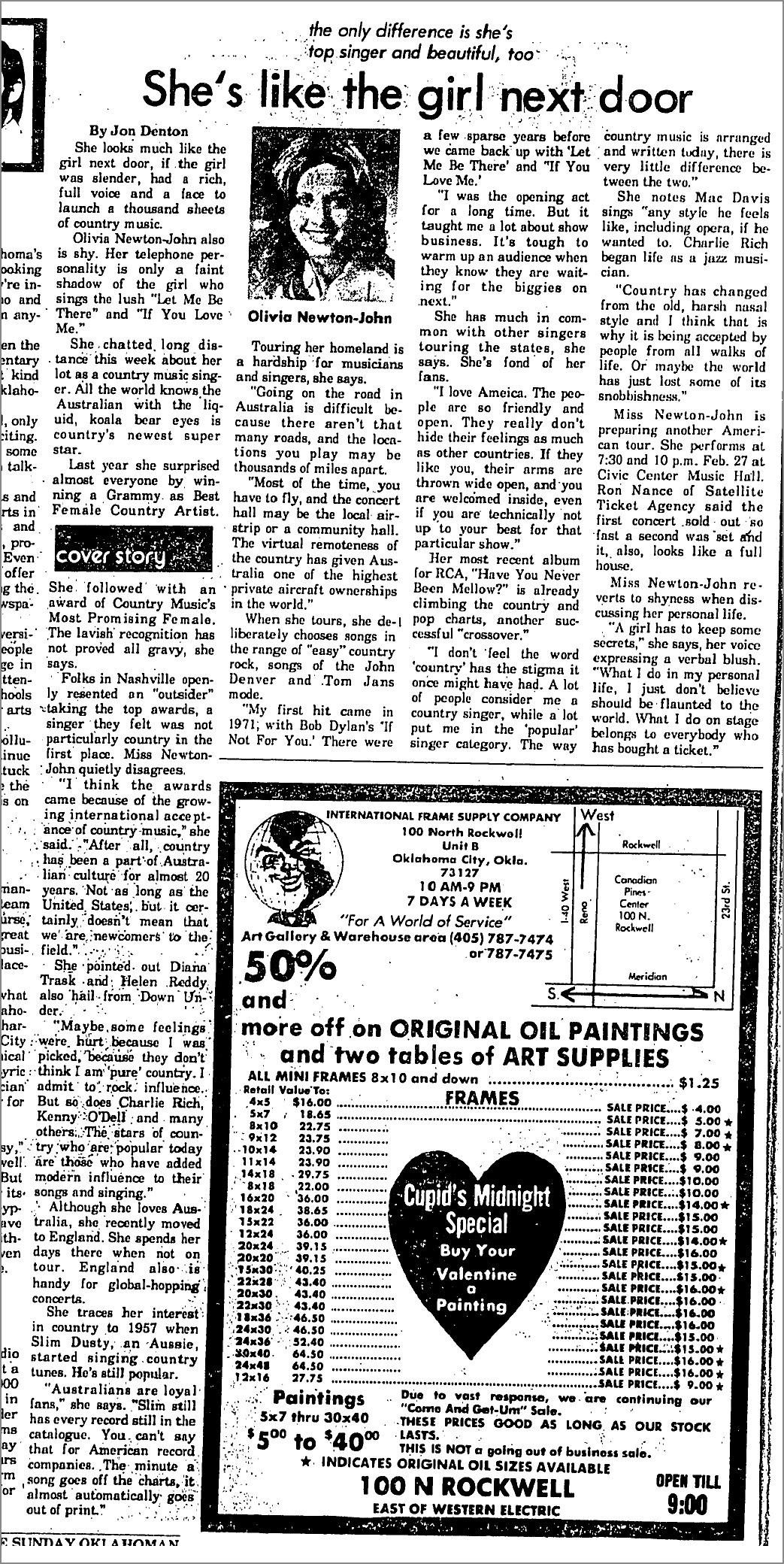 She's Like The Girl Next Door - The Daily Oklahoman