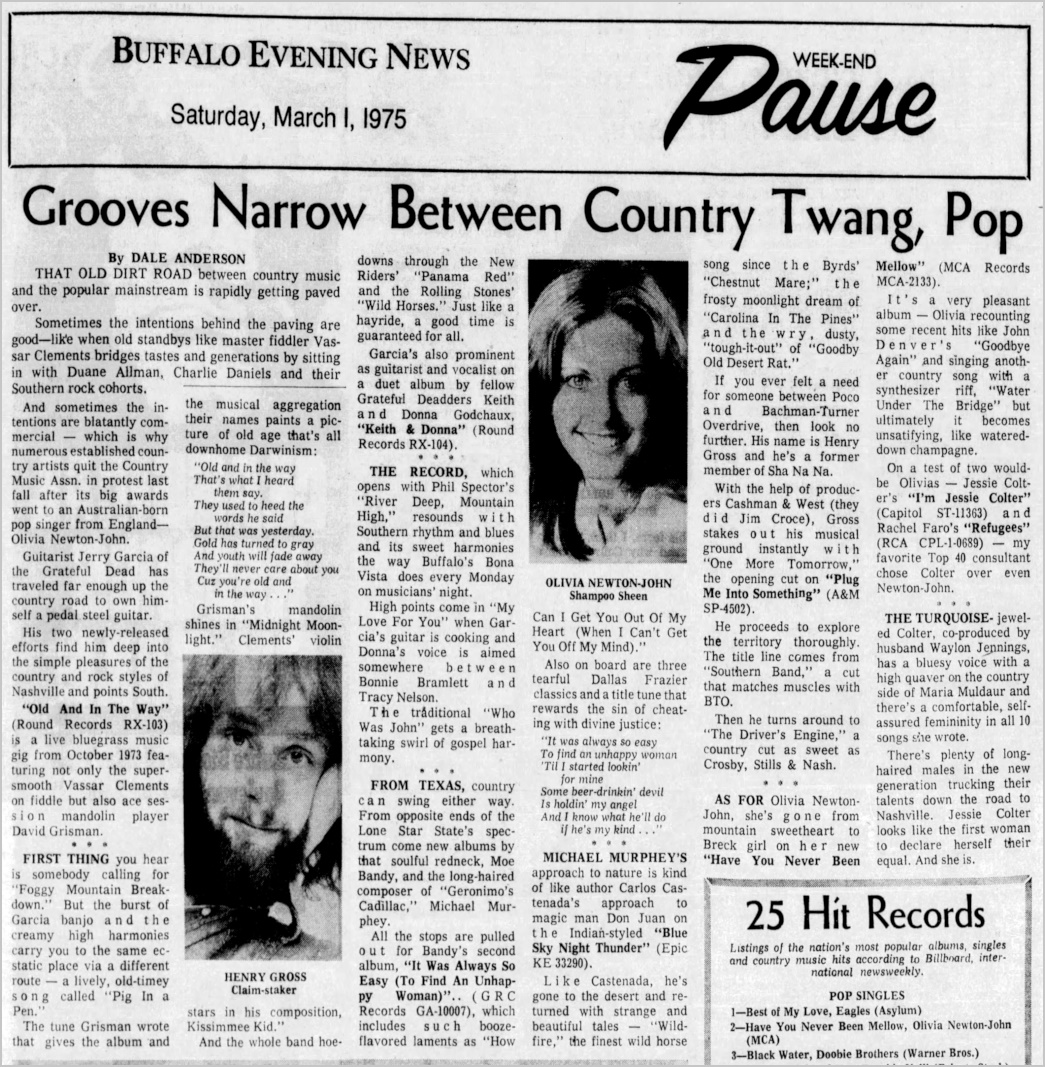 Have You Never Been Mellow review - The Buffalo News