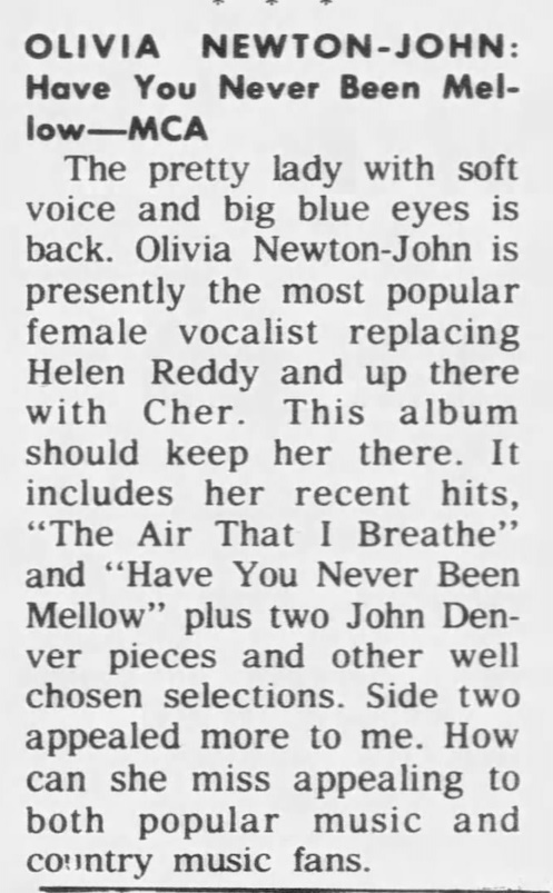 Have You Never Been Mellow review - Statesman Journal
