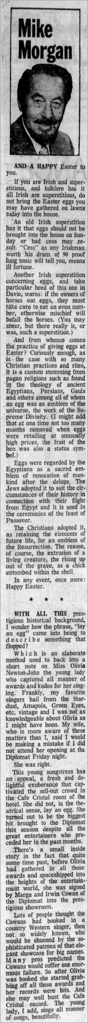 Interesting information about Diplomat March 28 to April 5 1975 appearance - Fort Lauderdale News