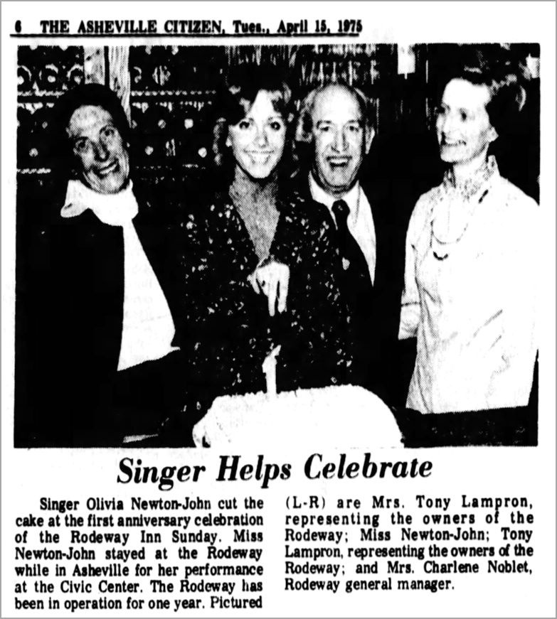 Singer helps Celebrate Rodeway Inn's anniversary  - The Asheville Citizen