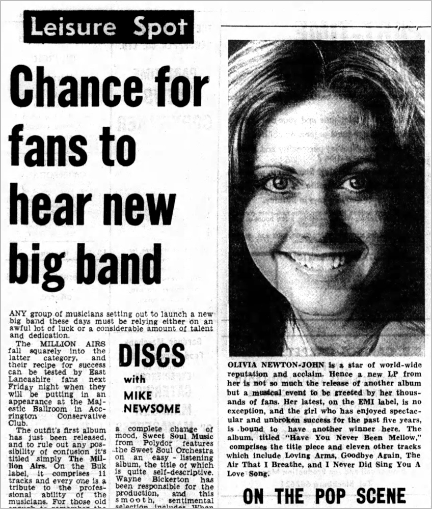 On The Pop Scene, release of HYNBM - Lancashire Evening Telegraph